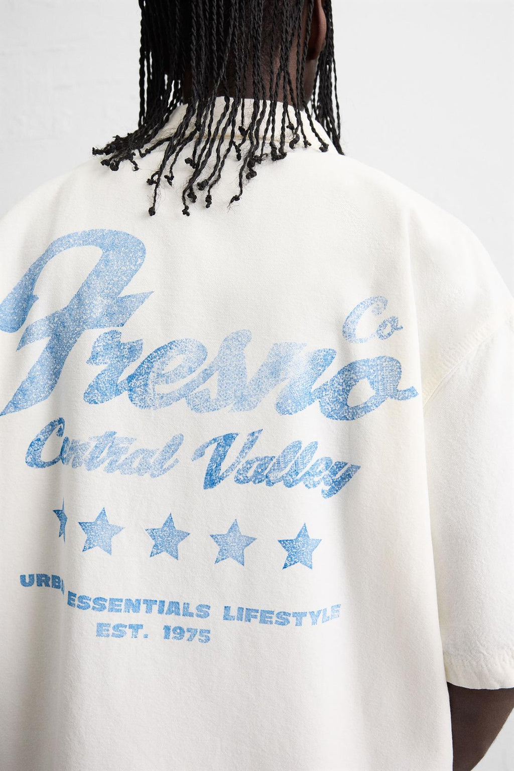 CHEMISE BRODÉE CONTRASTE