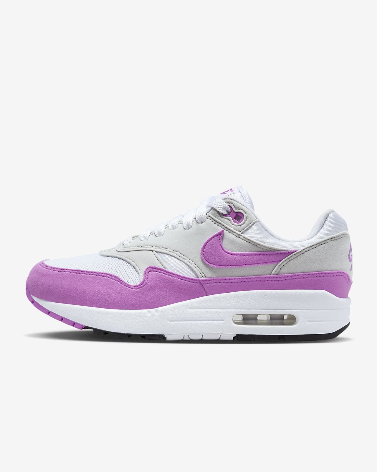 Air Max 1 Rose / Blanc