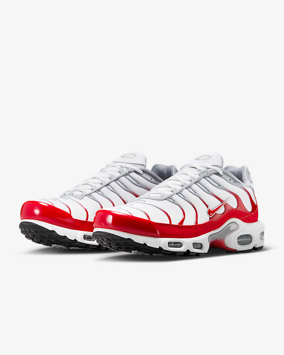 Air Max Plus Tn - Blanc / Rouge