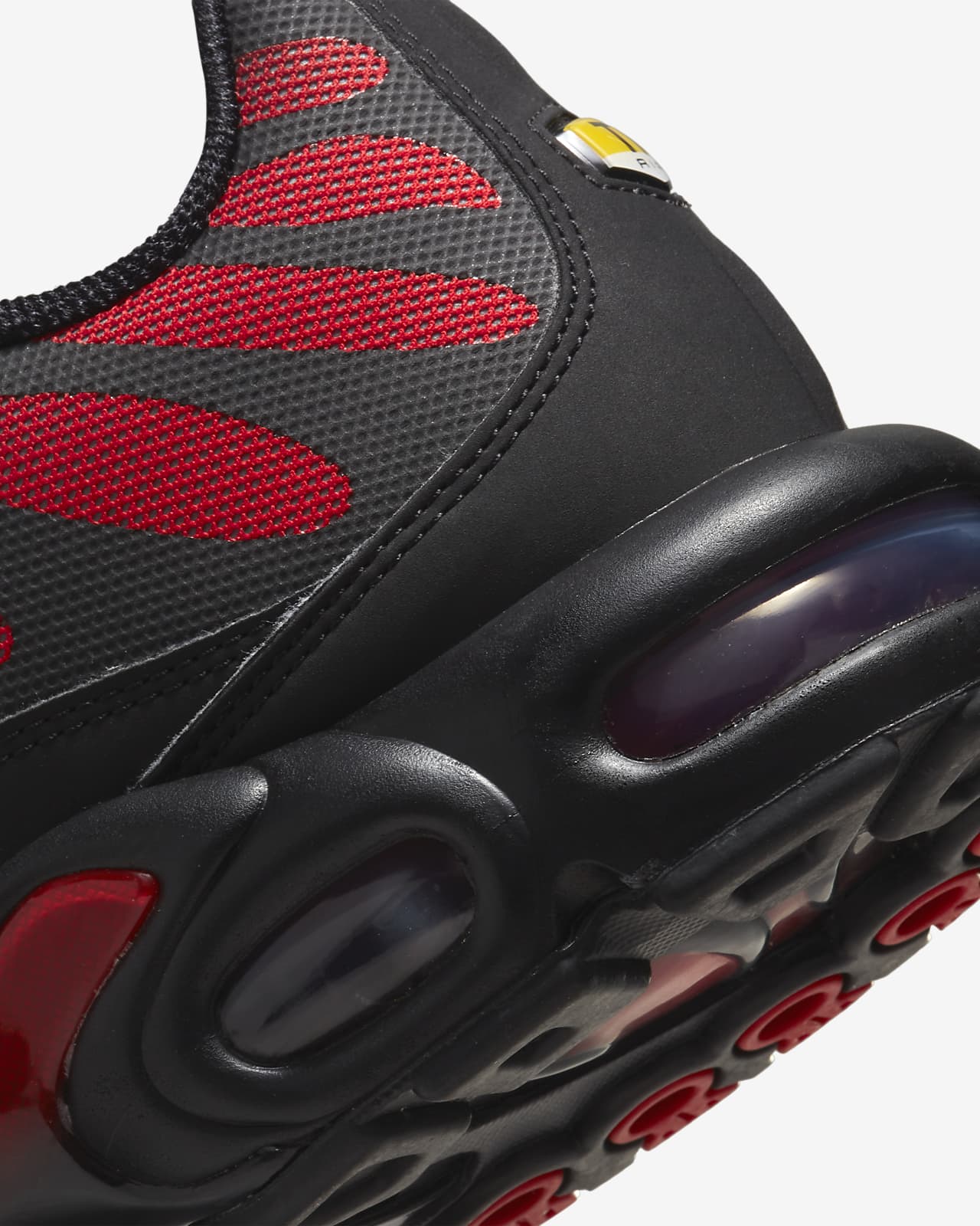 Air Max Plus Tn - Double lace - Rouge et Noir