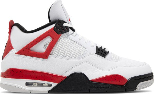 Air Jordan 4 - Blanc / Rouge