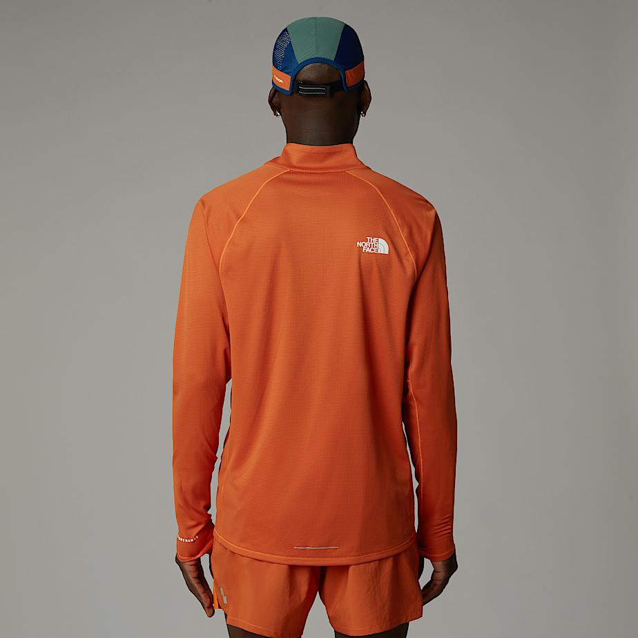 Haut manches longues à col zippé Sunriser pour homme