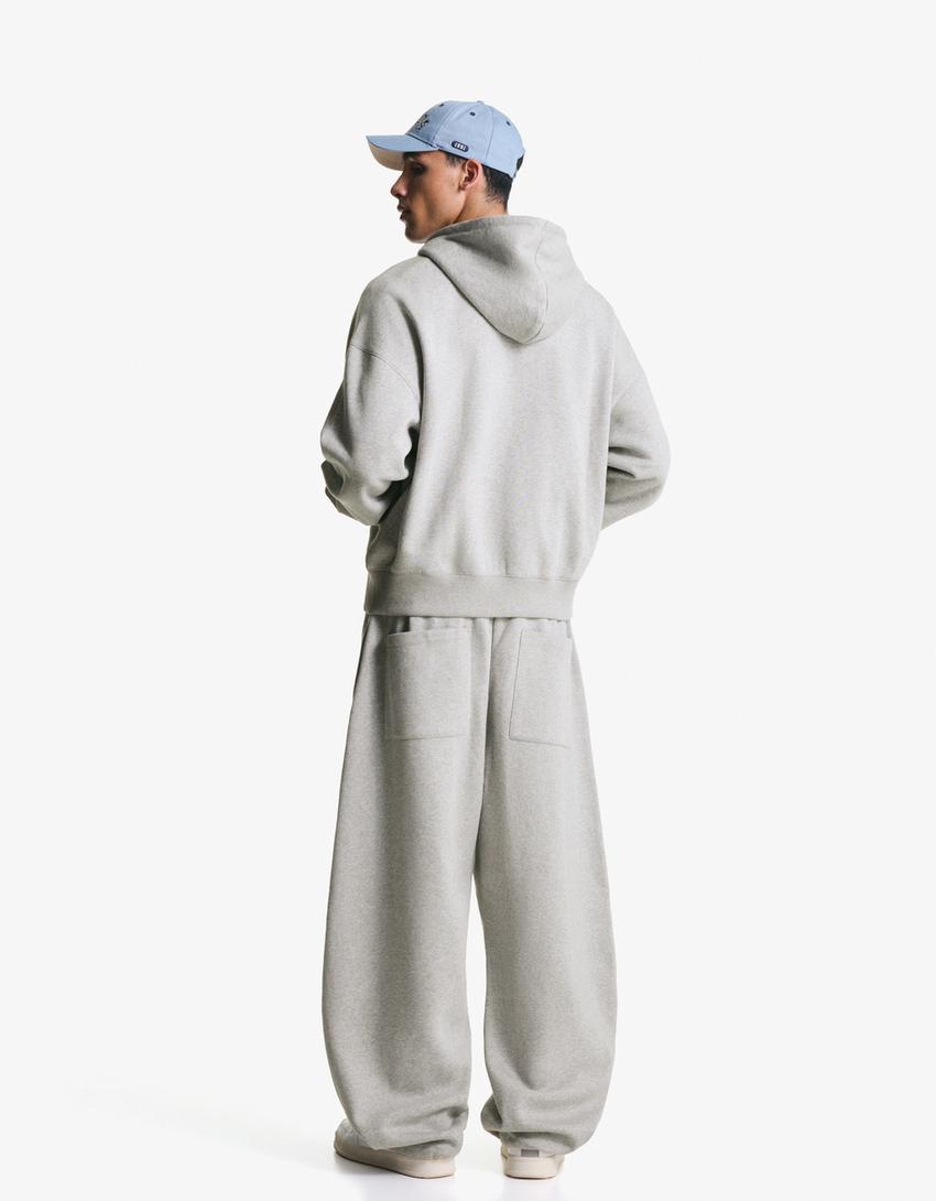 Sweat Zippé à Capuche