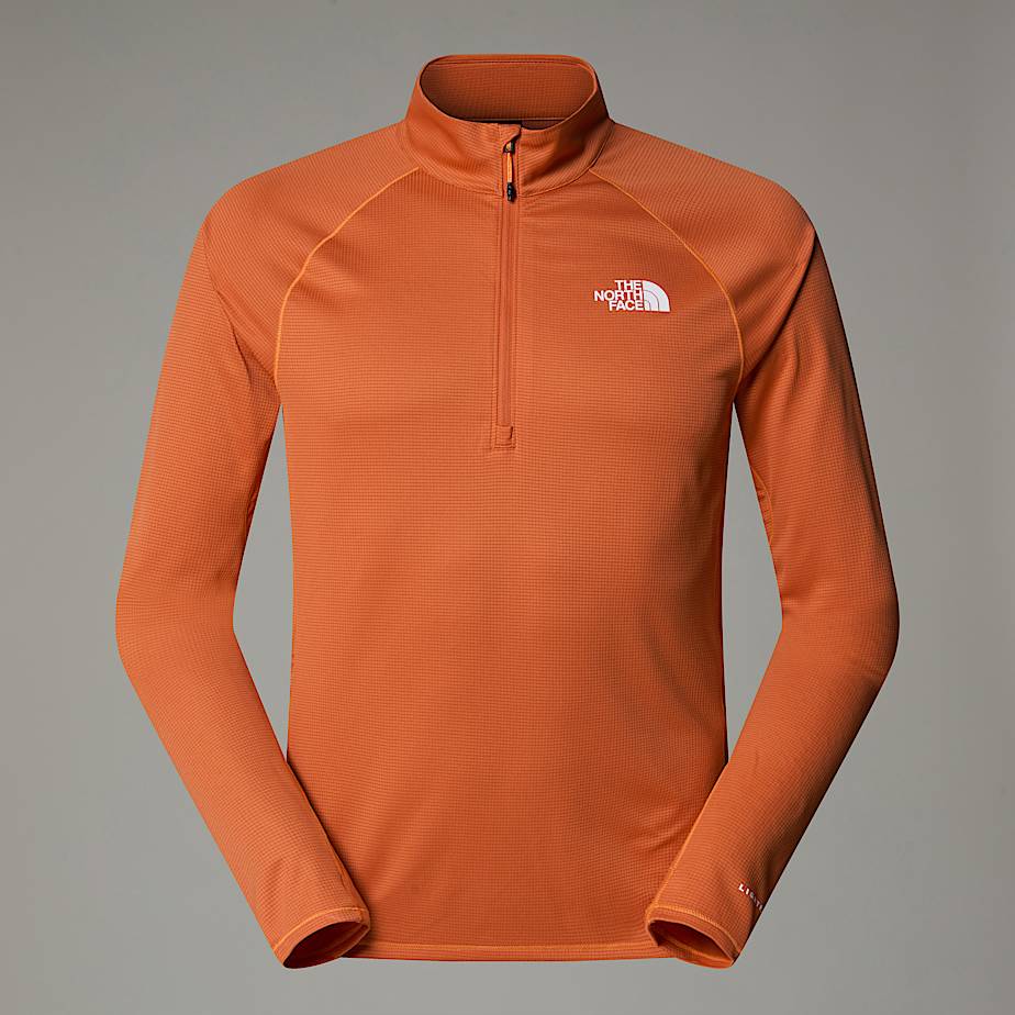 Haut manches longues à col zippé Sunriser pour homme