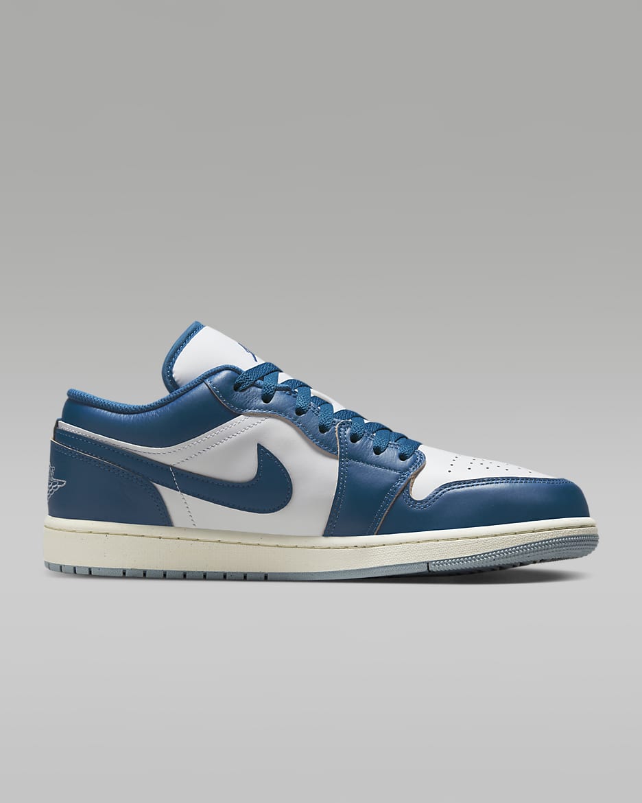 Air Jordan 1 Low - Bleu / Blanc
