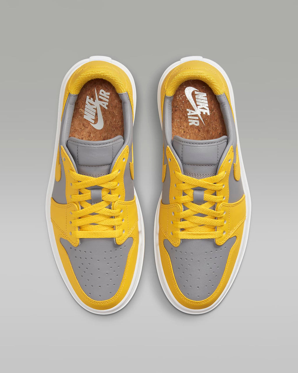 Air Jordan 1 Low - Gris / Jaune
