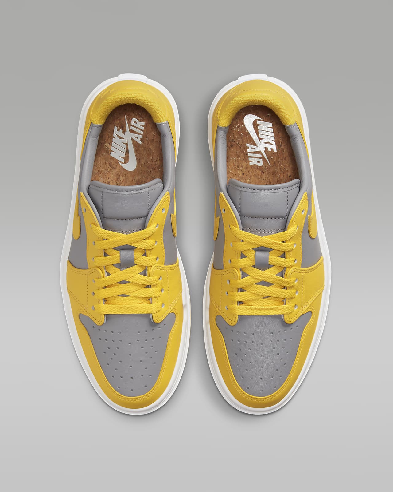 Air Jordan 1 Low - Gris / Jaune