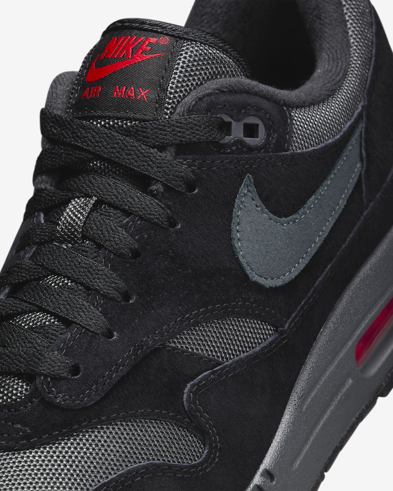 Air Max 1 - Noir / Rouge