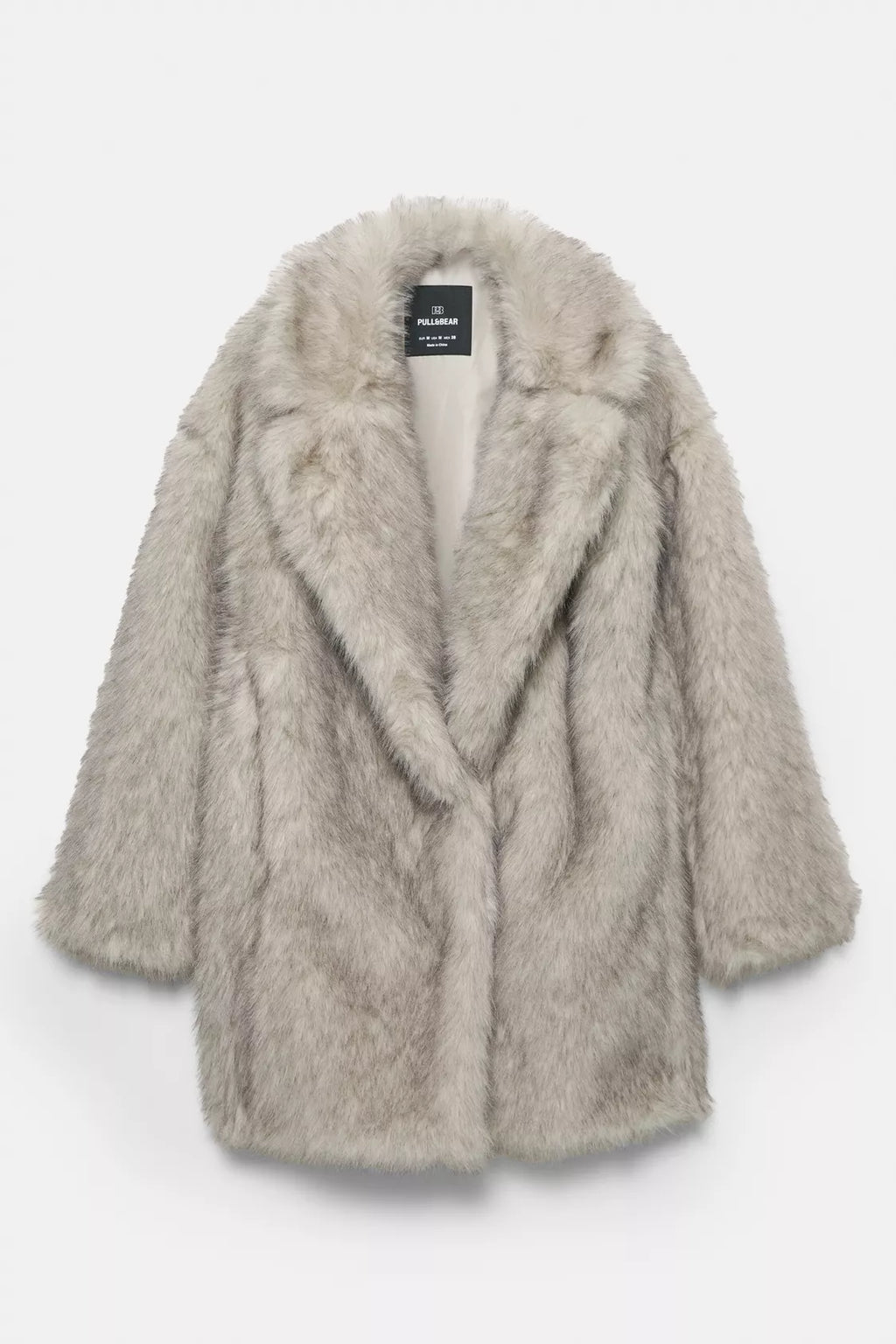 MANTEAU EN FAUSSE FOURRURE