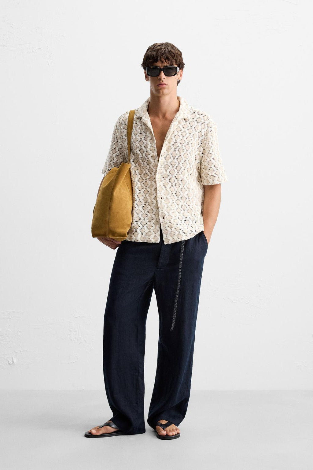 CHEMISE STRUCTURÉE CROCHET