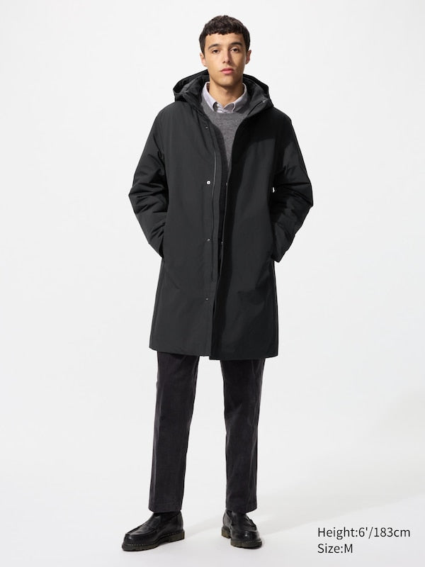 DOUDOUNE HYBRIDE EN TISSU RECYCLÉ