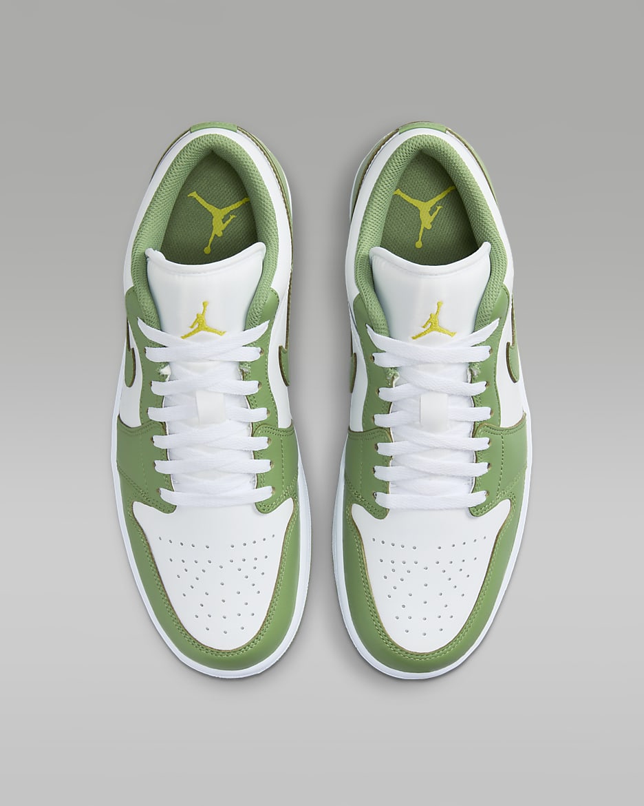 Air Jordan 1 Low - Blanc / Vert