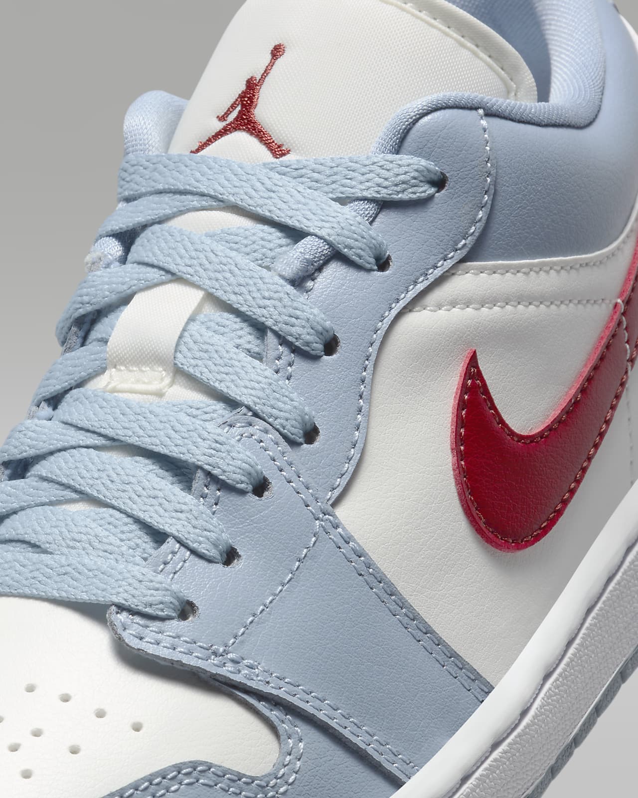 Air Jordan 1 Low - Bleu / Blanc