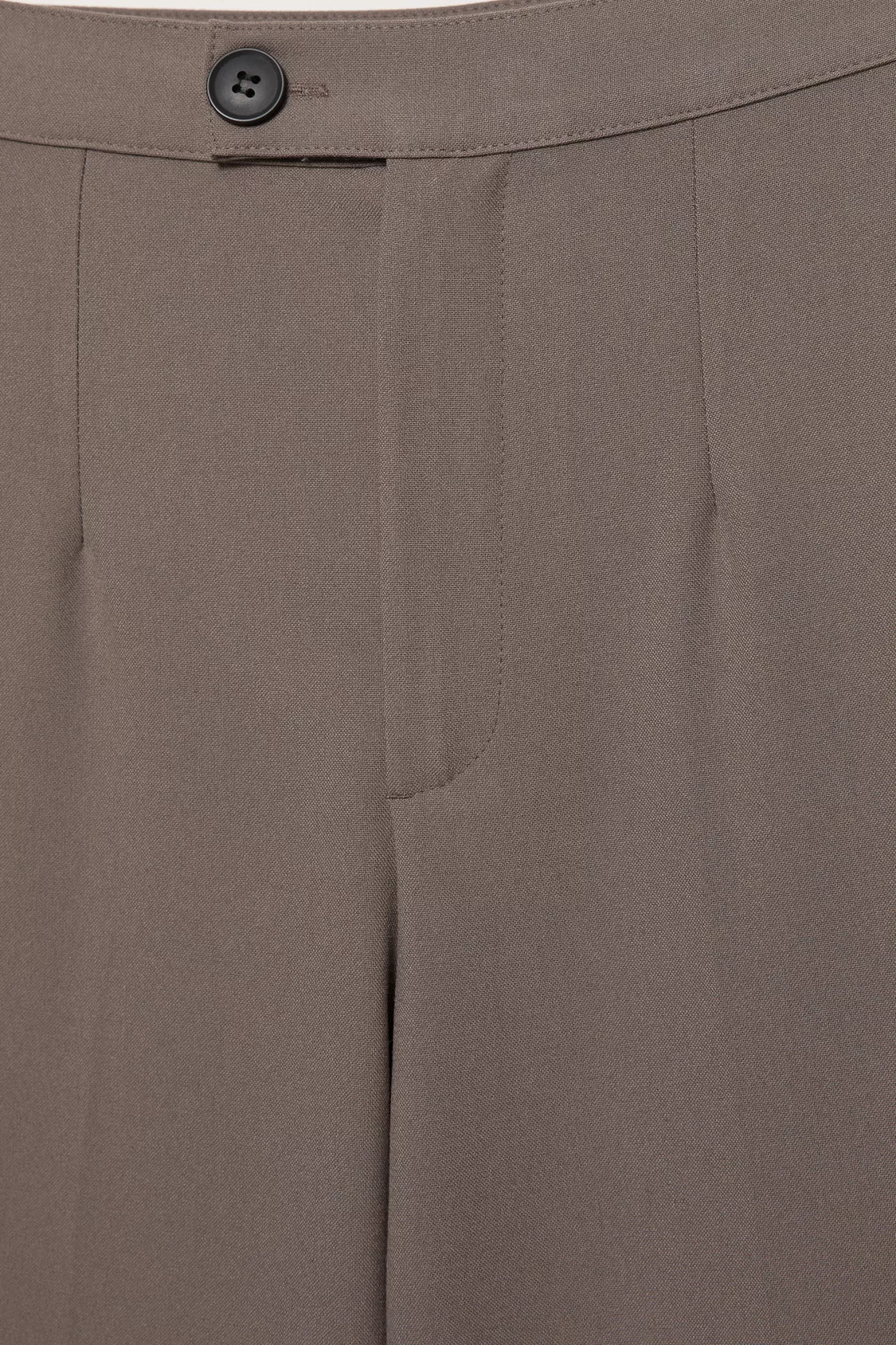 PANTALON DE VILLE TAILLE HAUTE À PINCES