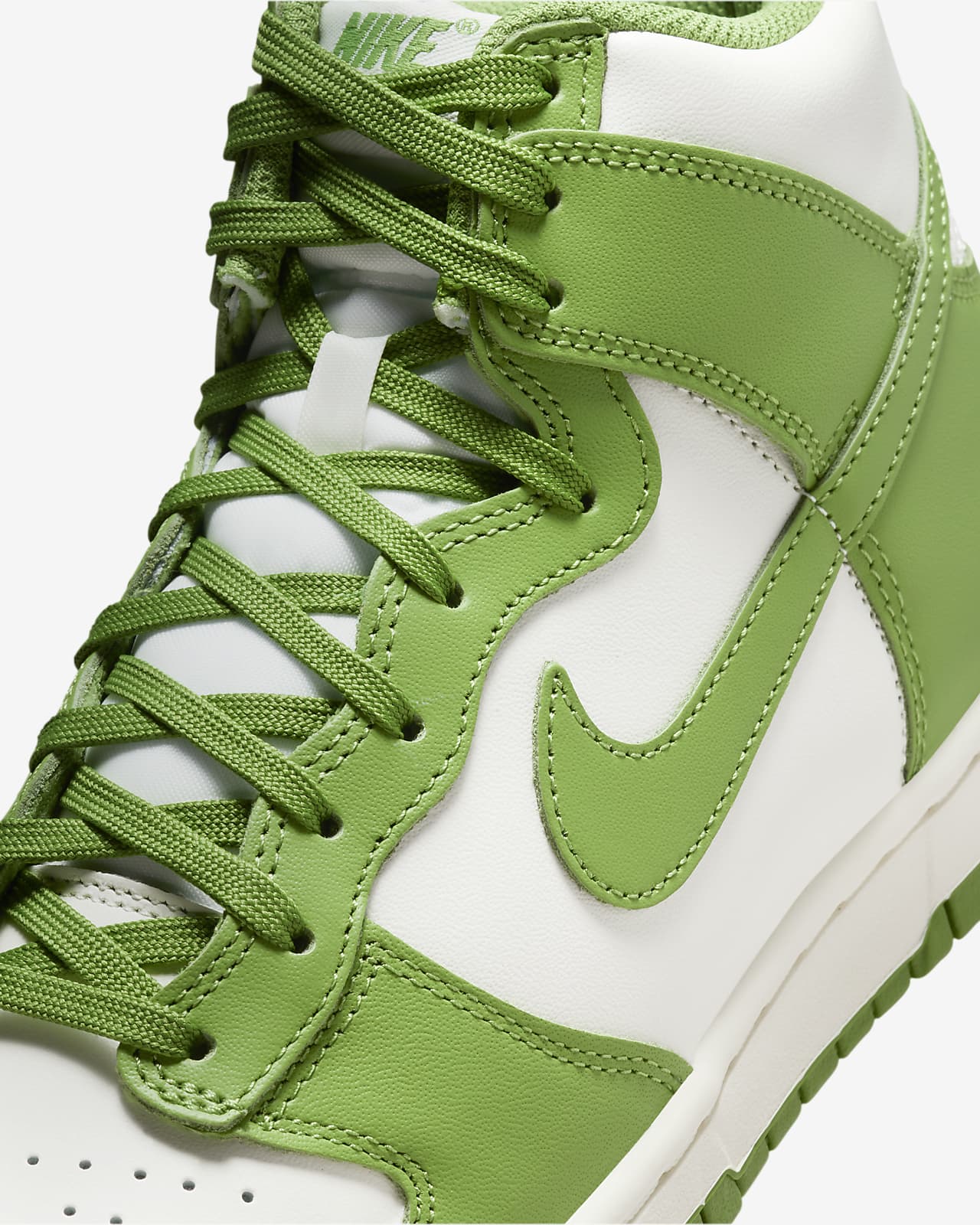 Dunk High - Vert / Blanc