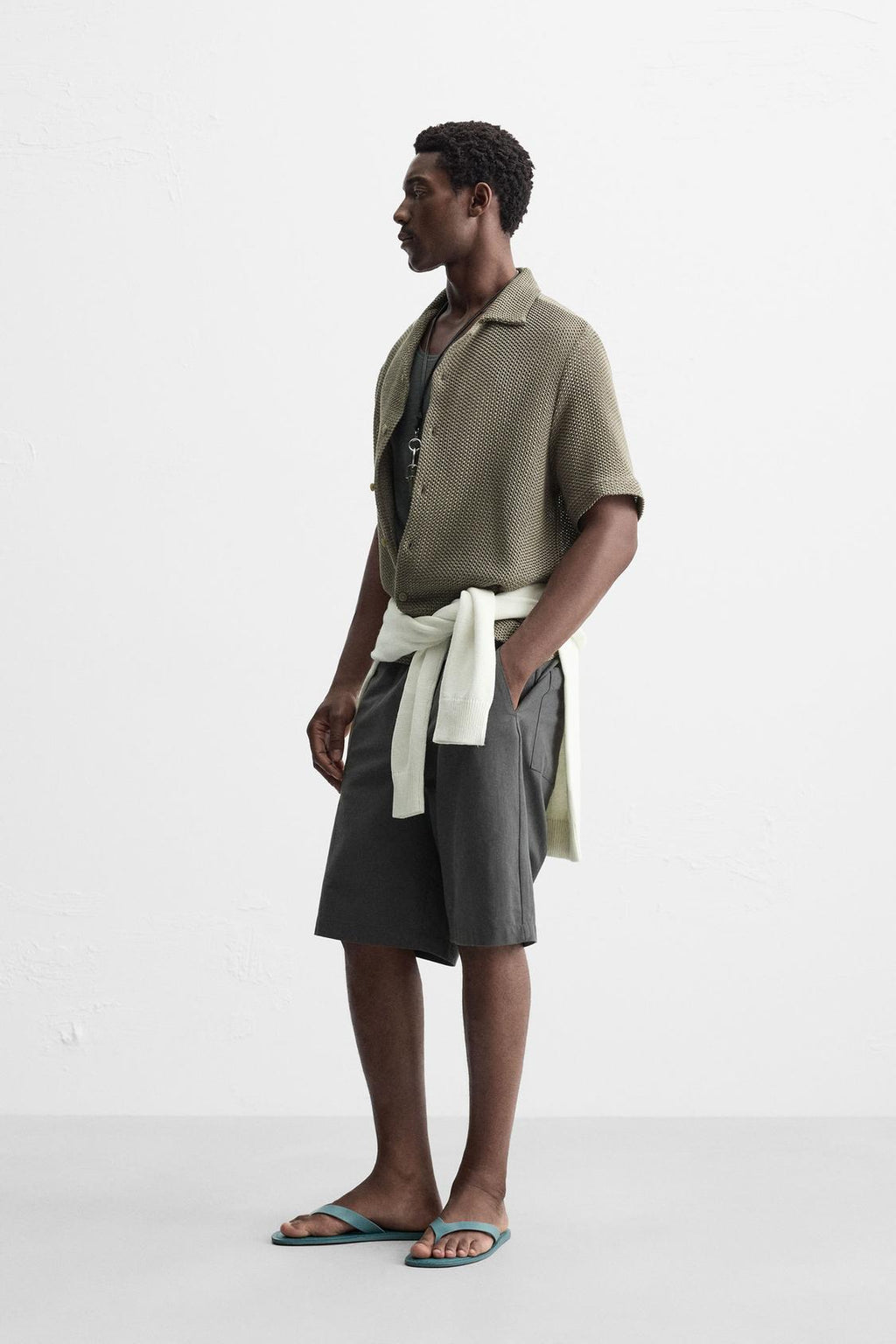 CHEMISE STRUCTURÉE OUVERTE