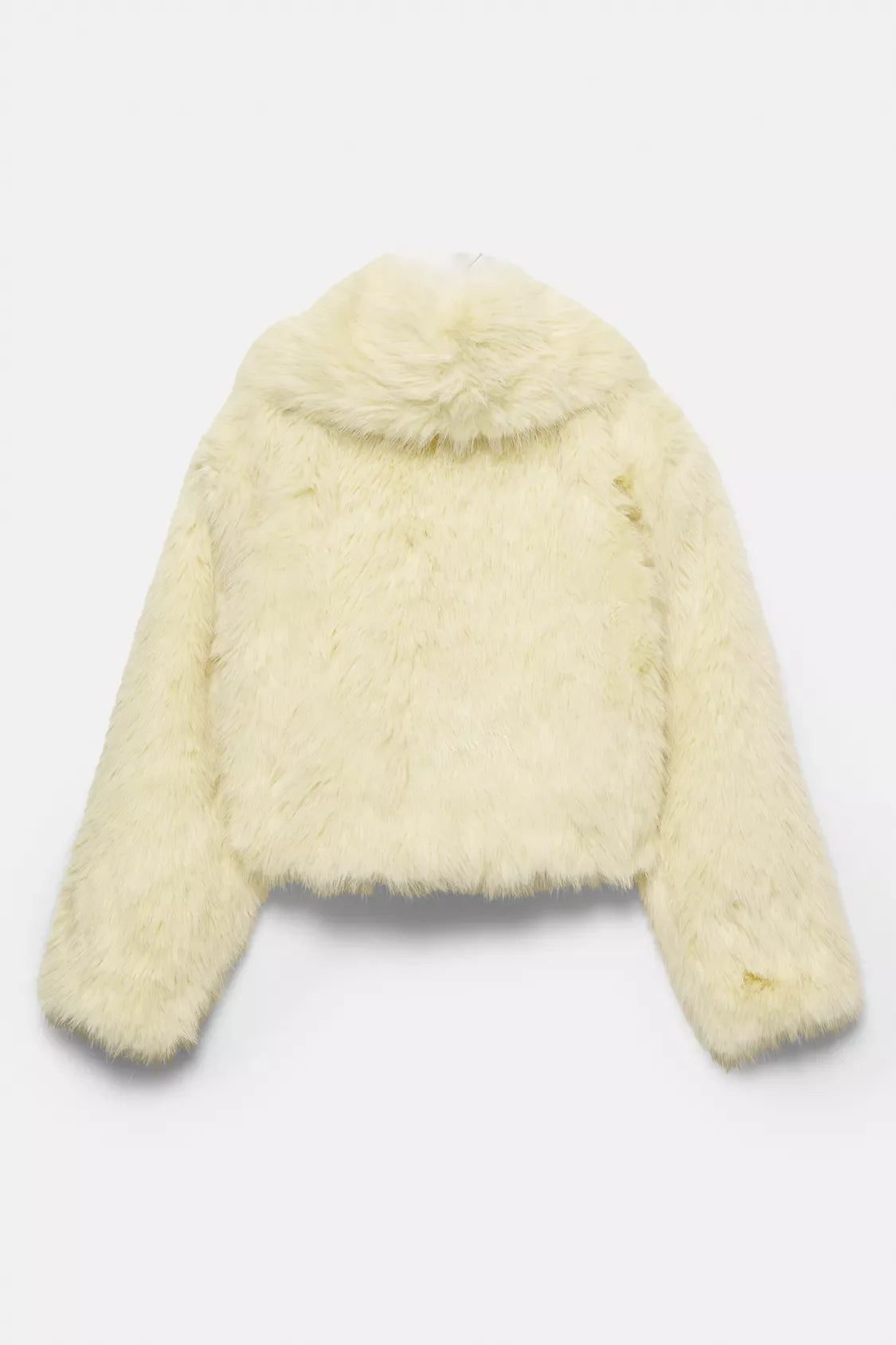 MANTEAU COURT EN FAUSSE FOURRURE