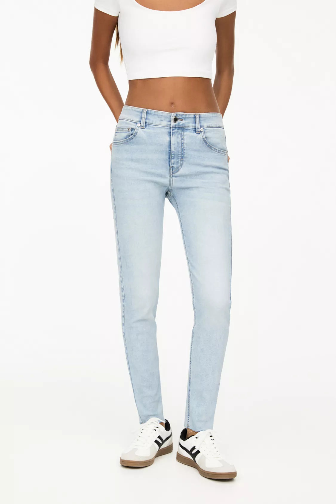 JEAN SKINNY MID RISE