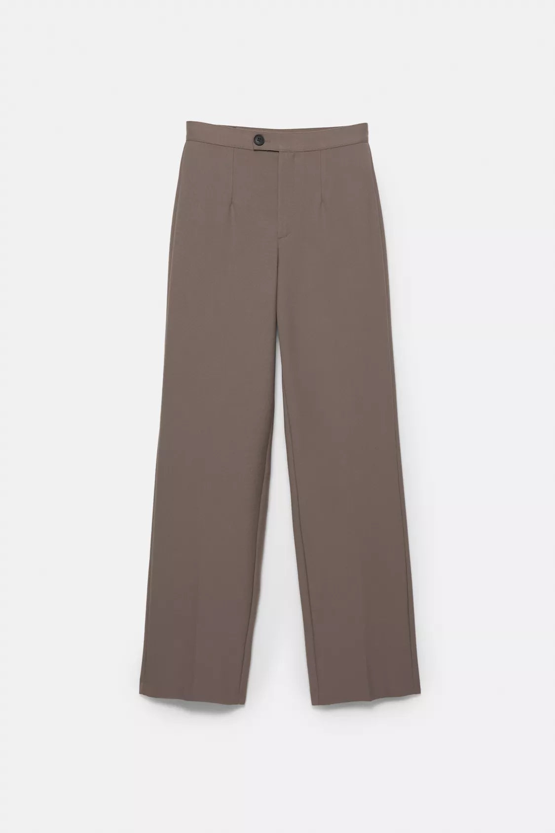 PANTALON DE VILLE TAILLE HAUTE À PINCES