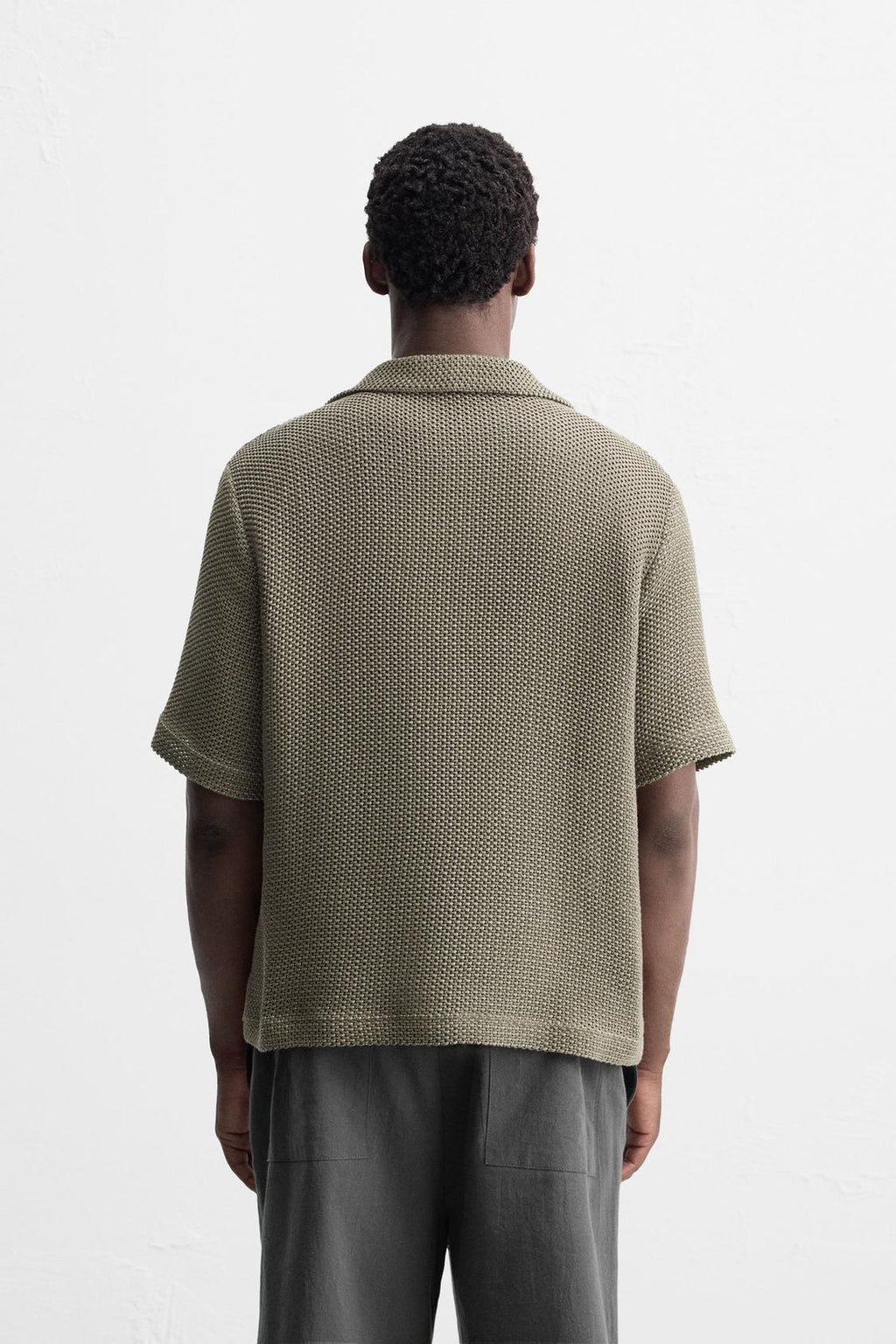 CHEMISE STRUCTURÉE OUVERTE