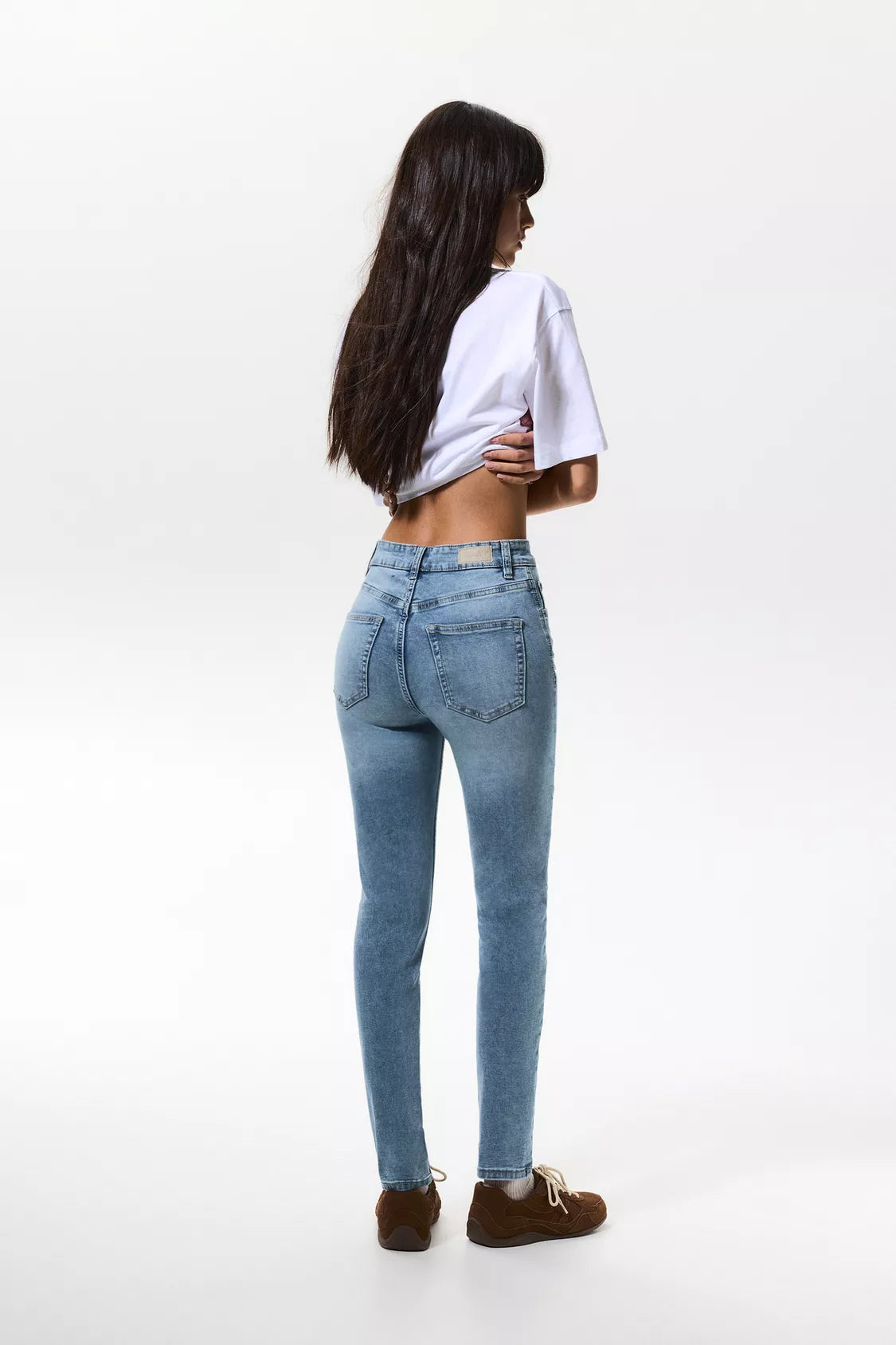 JEANS SKINNY TAILLE HAUTE