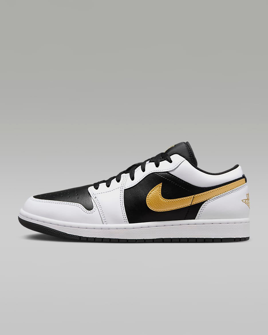 Air Jordan 1 Low - Blanc / Or