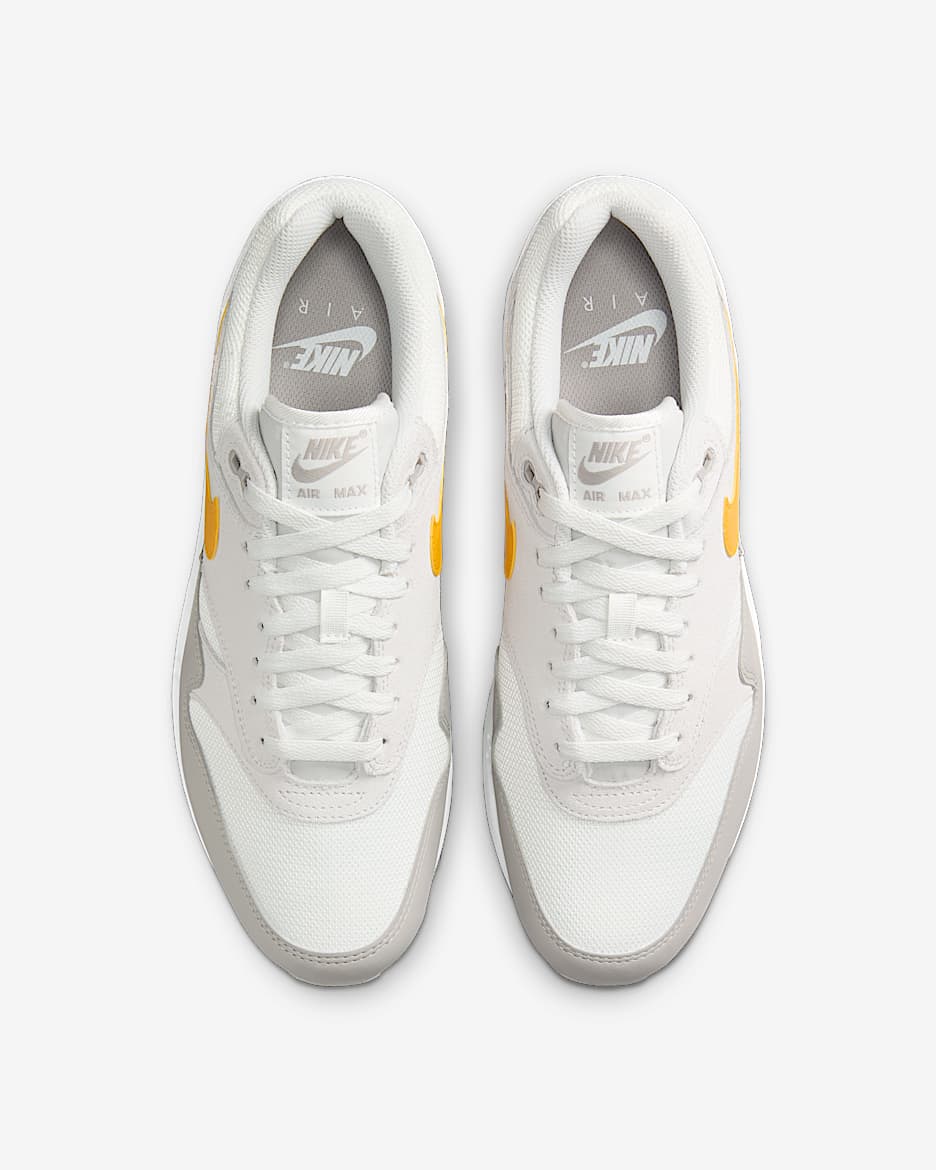 Air Max 1 - Blanc / Jaune