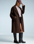 MANTEAU LONG DOUX