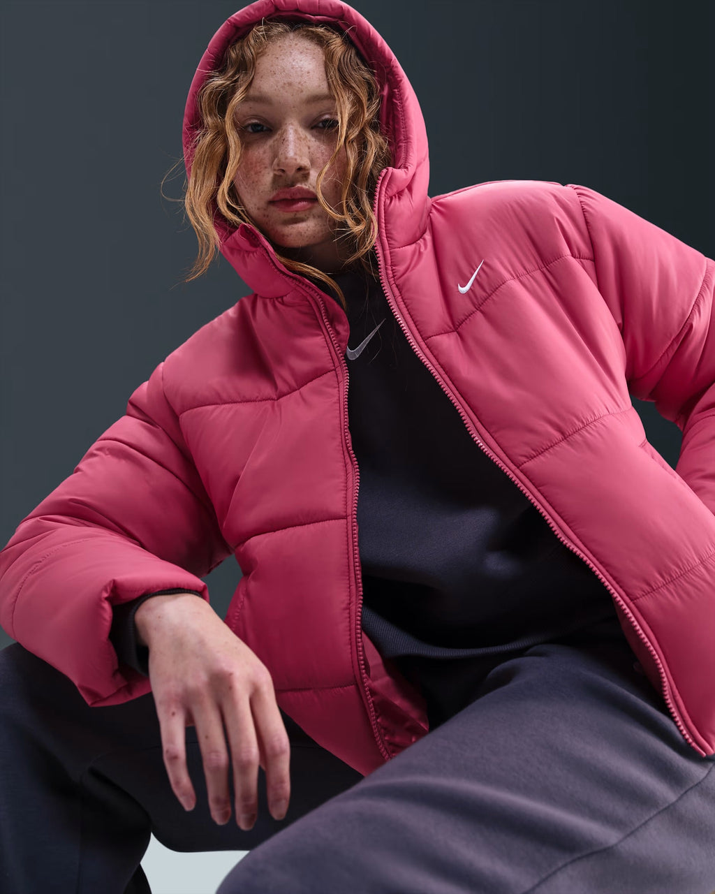 Veste à Capuche Ample Therma-FIT