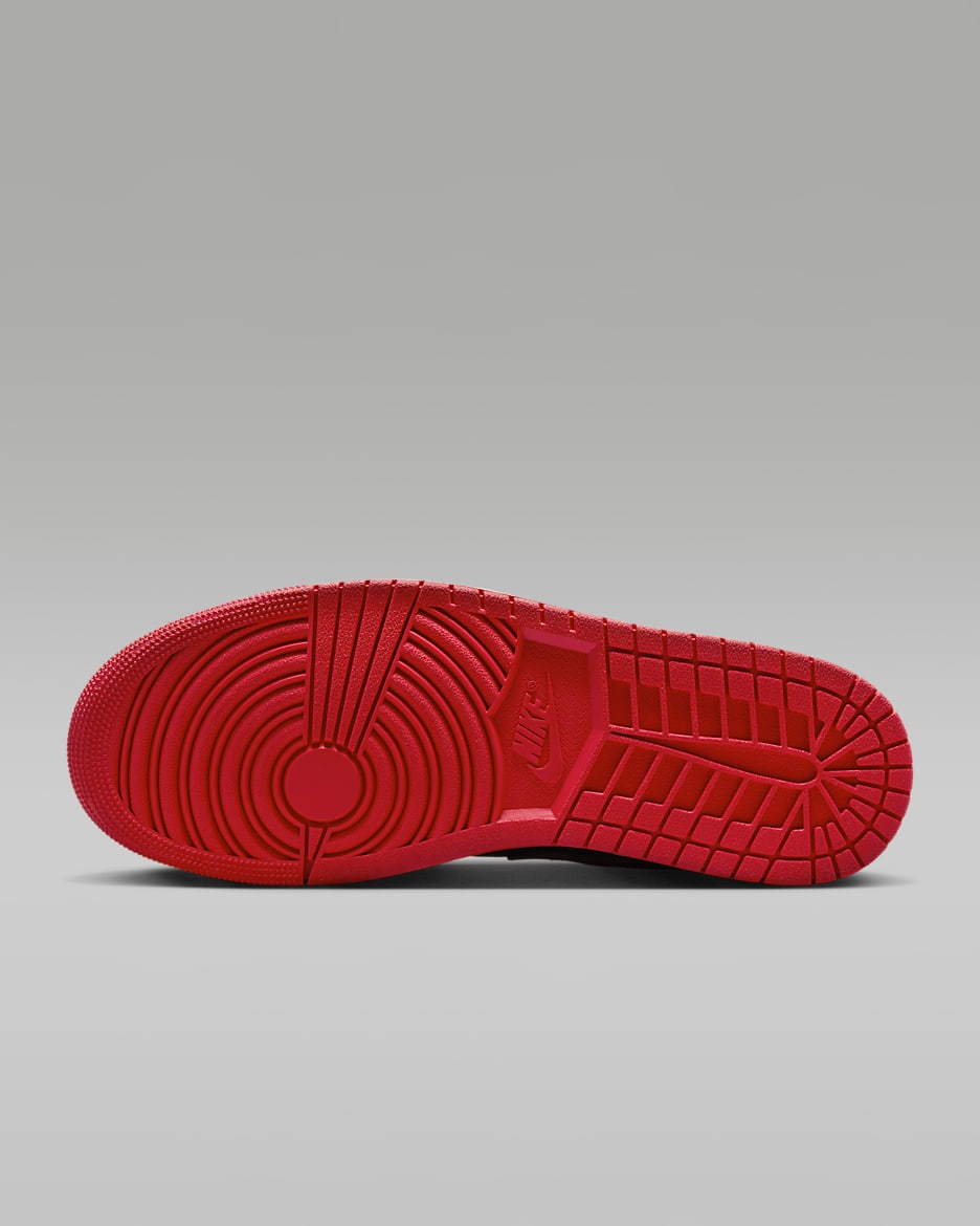 Air Jordan 1 Low - Gris / Rouge