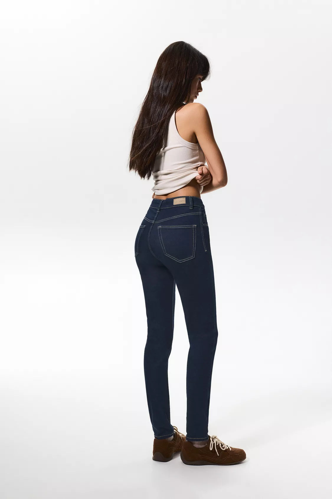 JEANS SKINNY TAILLE HAUTE