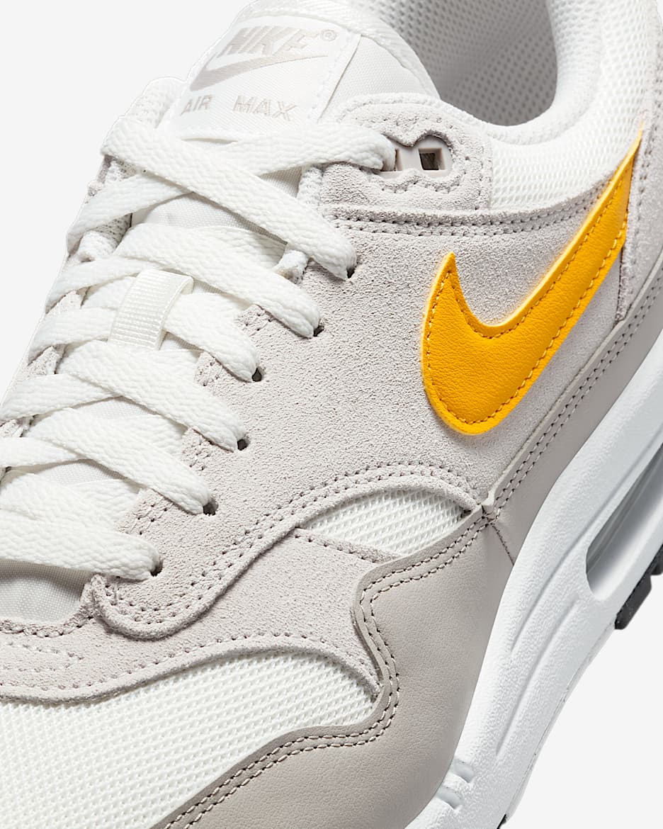 Air Max 1 - Blanc / Jaune