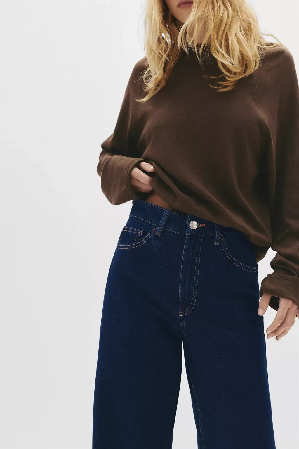 JEAN WIDE LEG TAILLE HAUTE