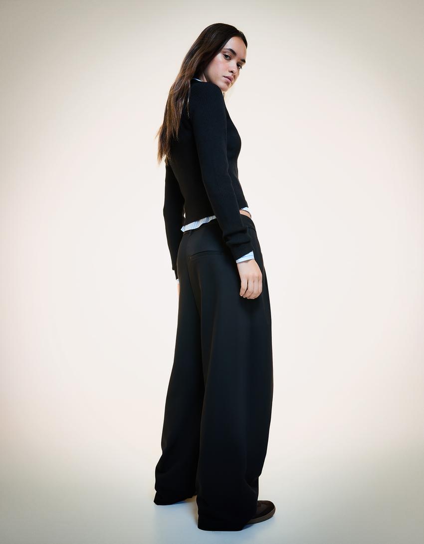 PANTALON TAILORING TAILLE CROISÉE