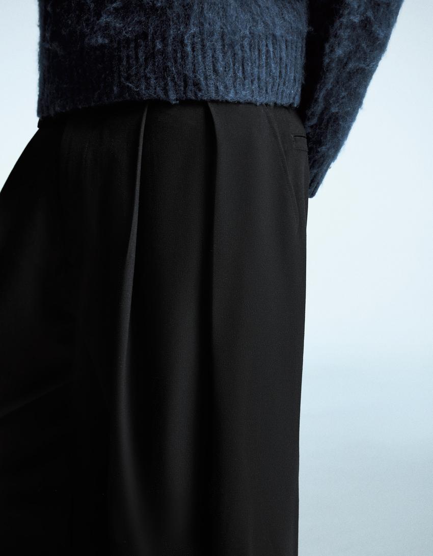 Pantalon ballon tailoring à pinces