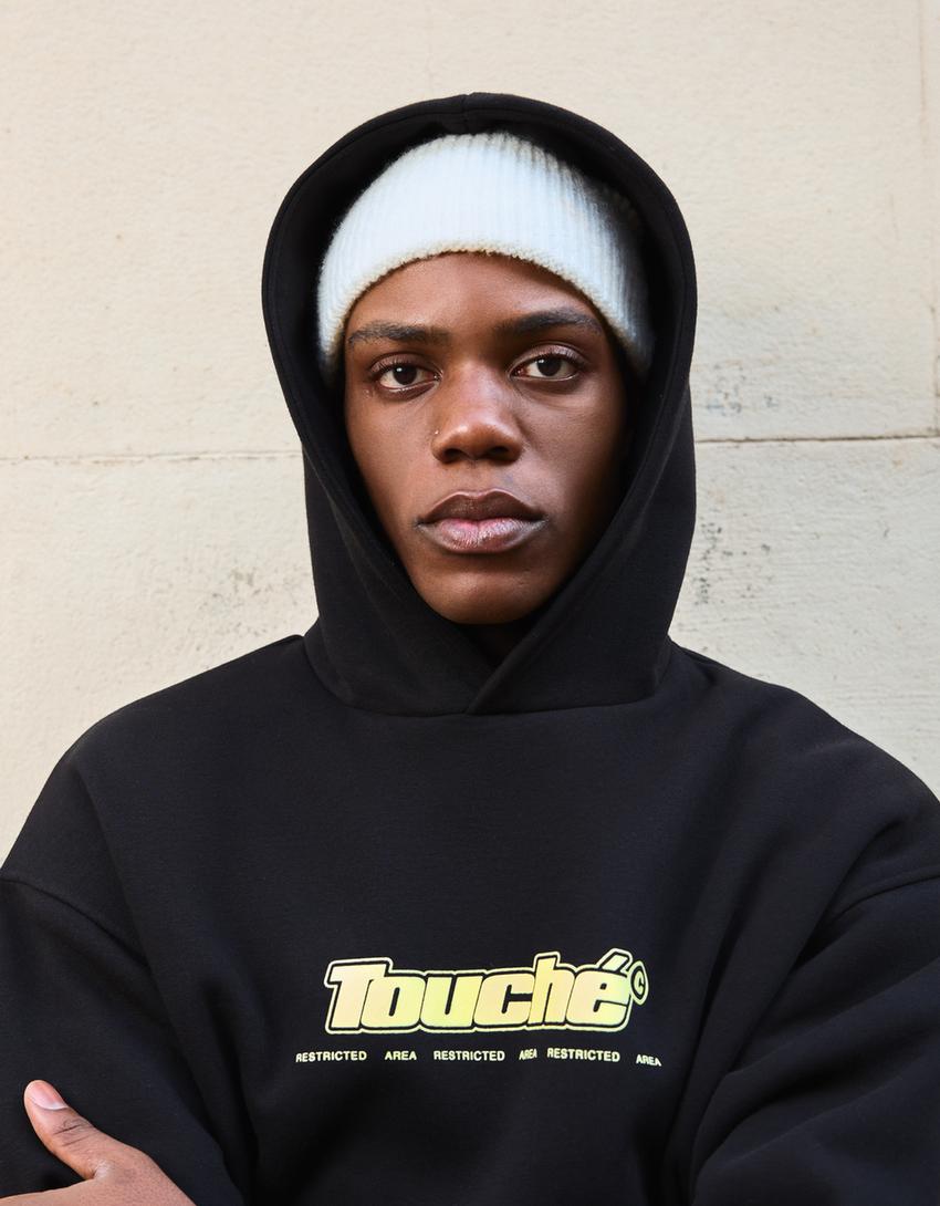 Sweat à capuche imprimé