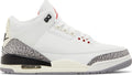 Air Jordan 3 -Blanc / Noir