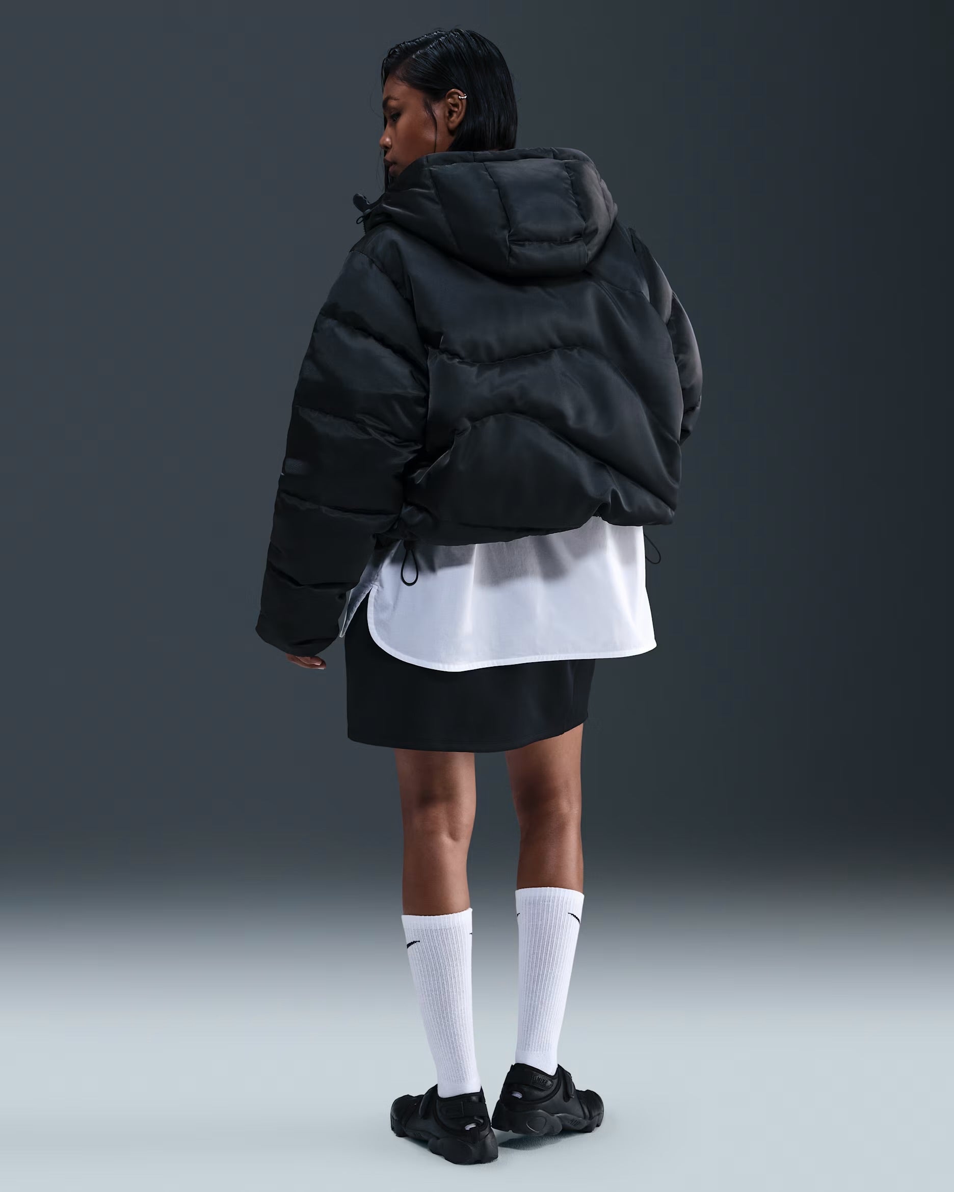 Doudoune Oversize en Duvet Therma-FIT