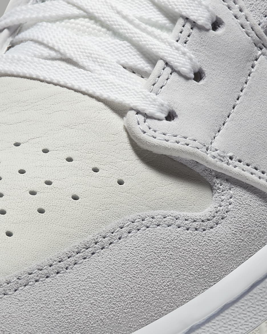 Air Jordan 1 Low - Blanc / Gris