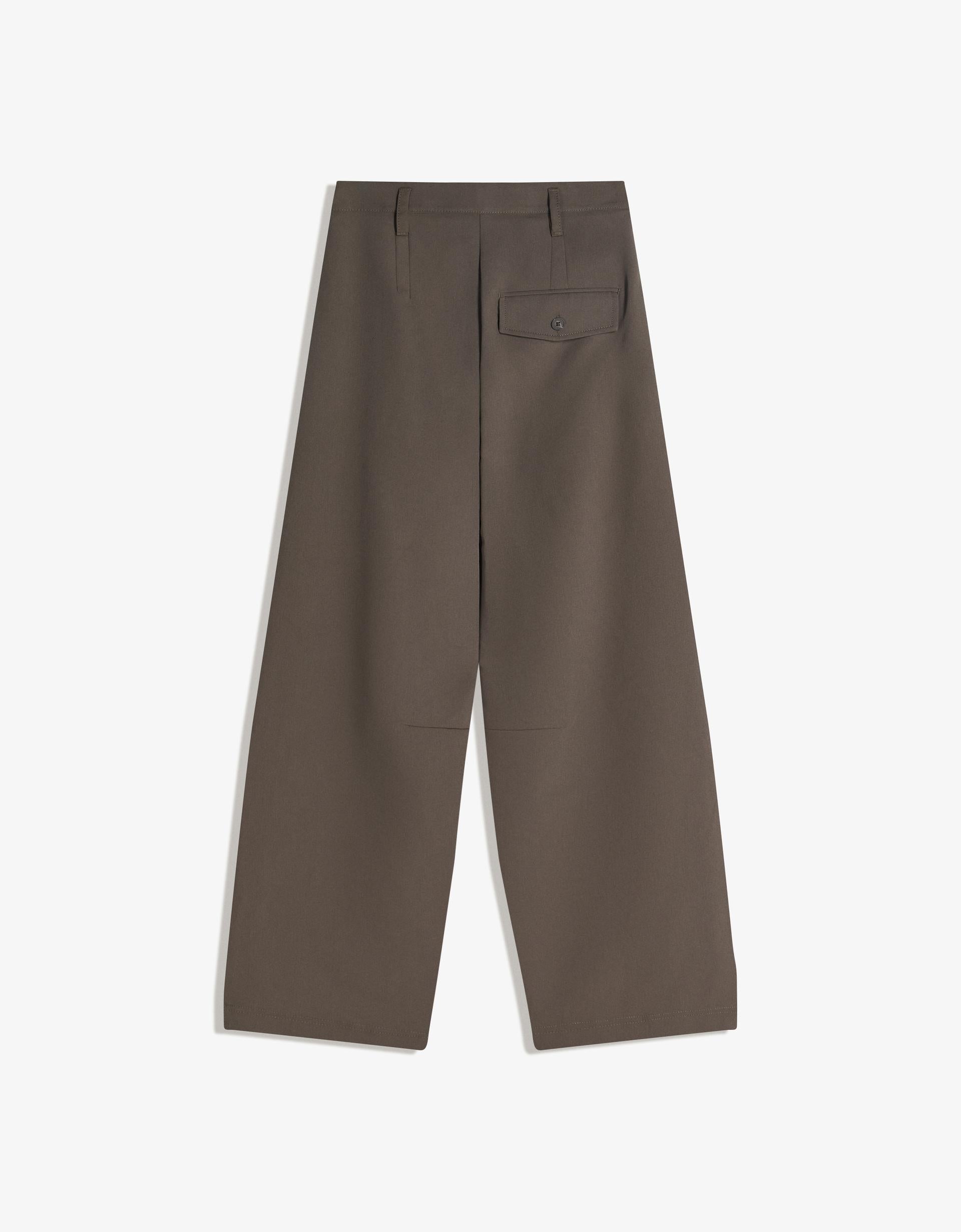 PANTALON BARREL À PLIS