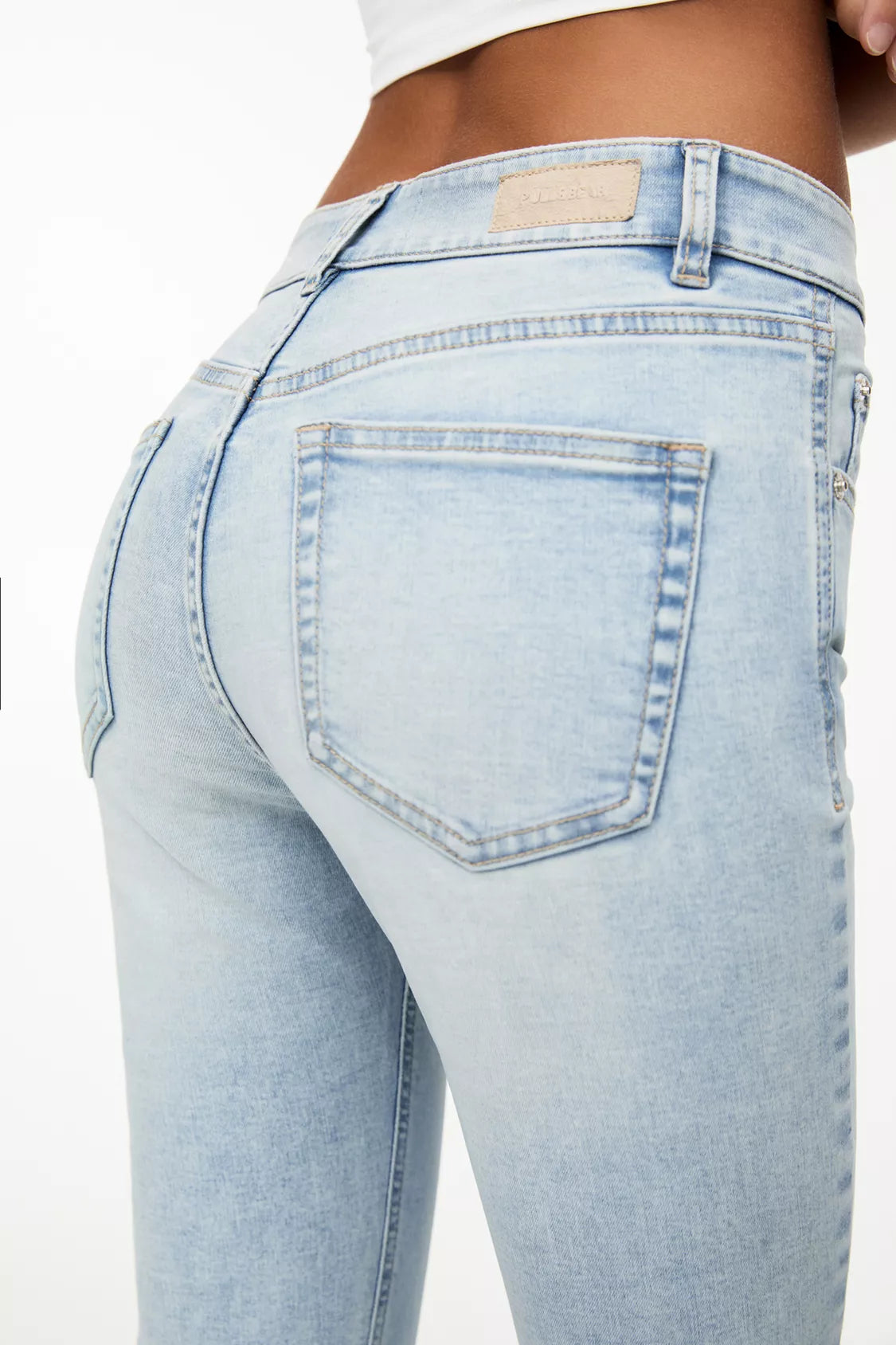JEAN SKINNY MID RISE