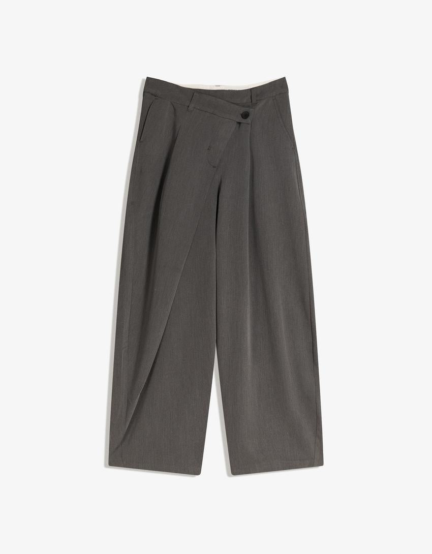 PANTALON TAILORING TAILLE CROISÉE