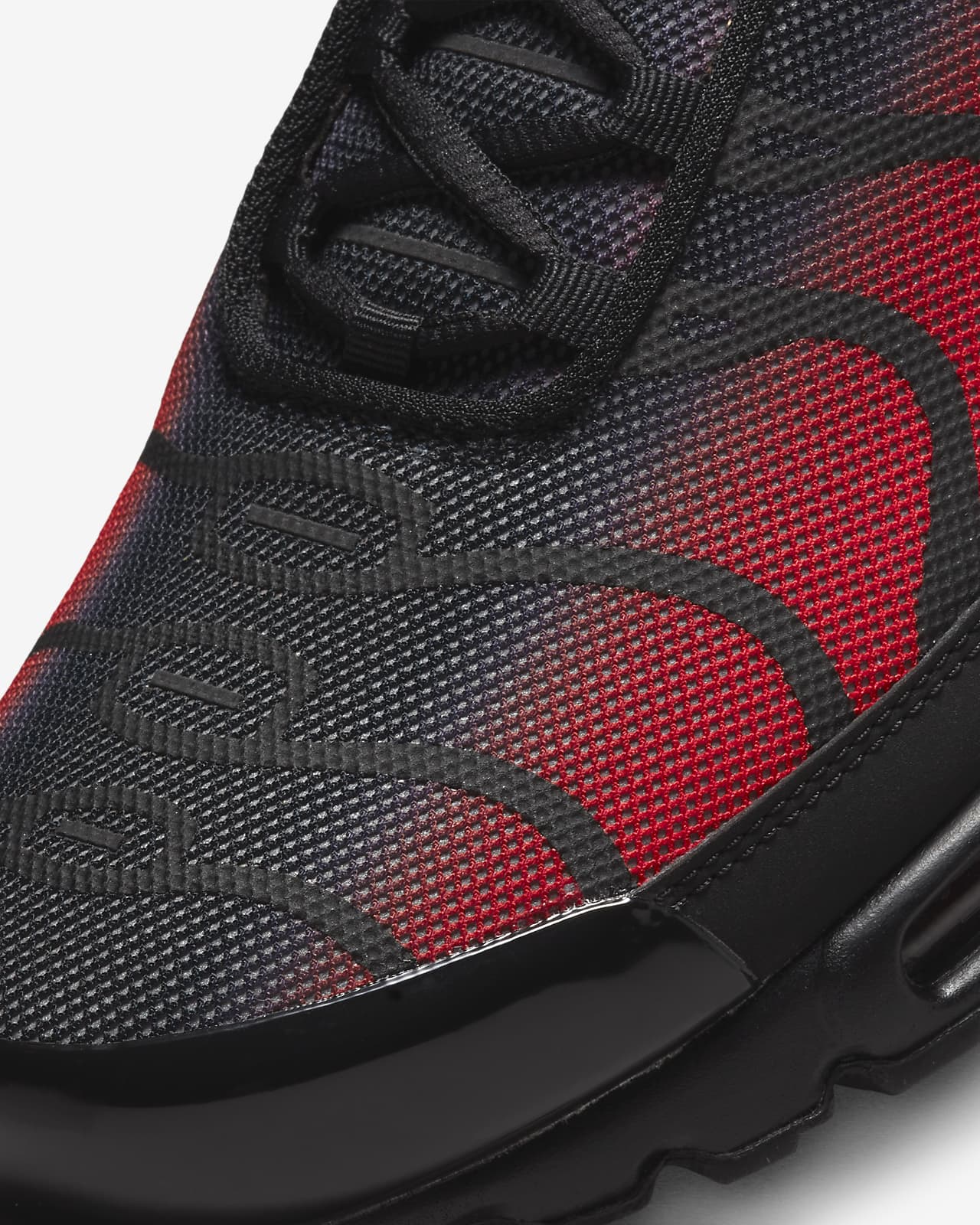 Air Max Plus Tn - Double lace - Rouge et Noir