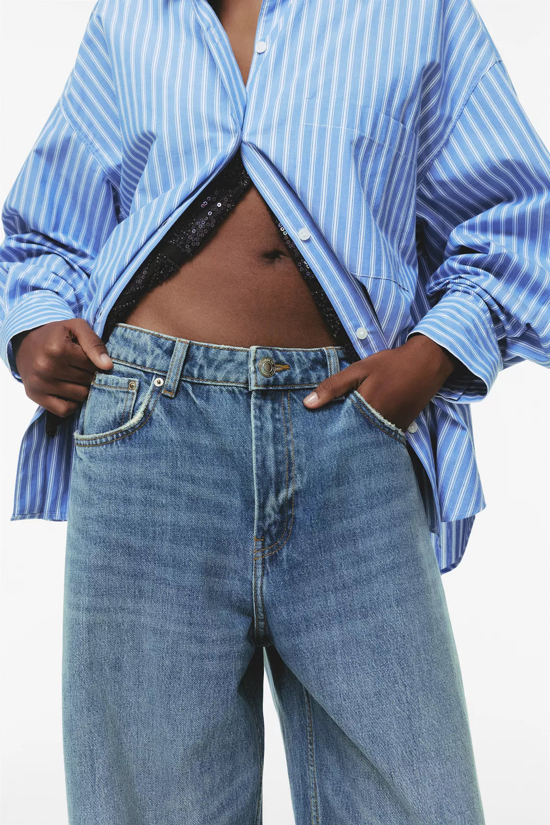 JEAN BAGGY TAILLE MOYENNE
