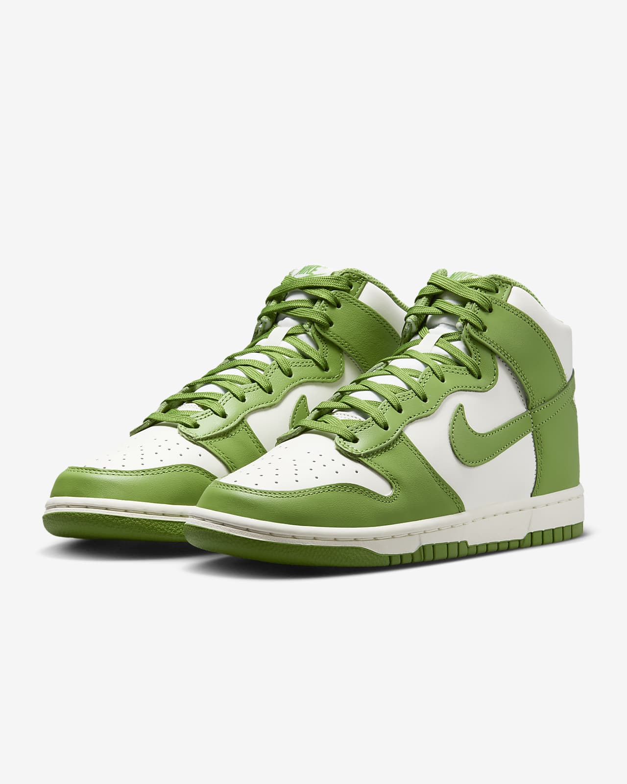 Dunk High - Vert / Blanc