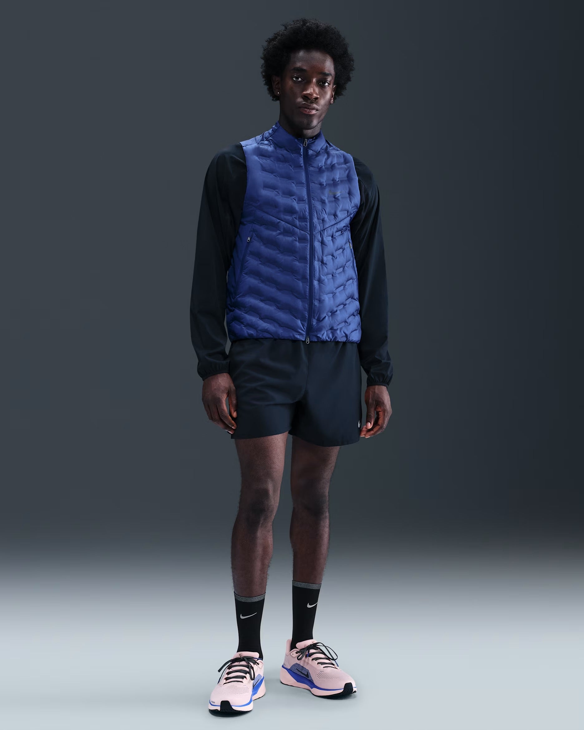 Veste de Running sans Manches en Duvet