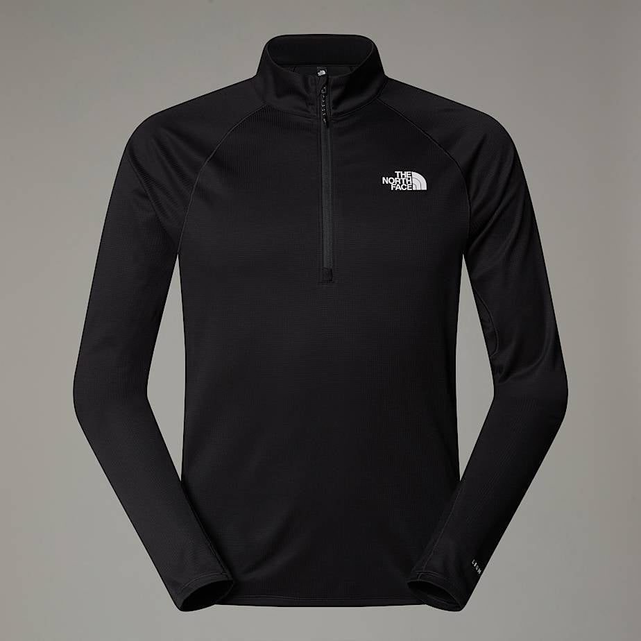 Haut manches longues à col zippé Sunriser pour homme